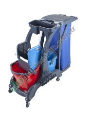 Üçtem HCK716 Çift Kovalı Brandalı Temizlik Kiti 2x25 LT