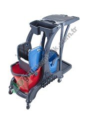 Üçtem HCK717 Çift Kovalı Brandasız Temizlik Kiti 2x25 LT