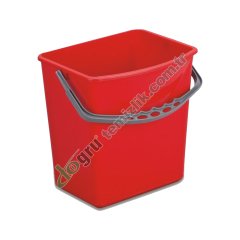 Üçtem KK796 Kat Arabası Küçük Kovası 5 LT KIRMIZI