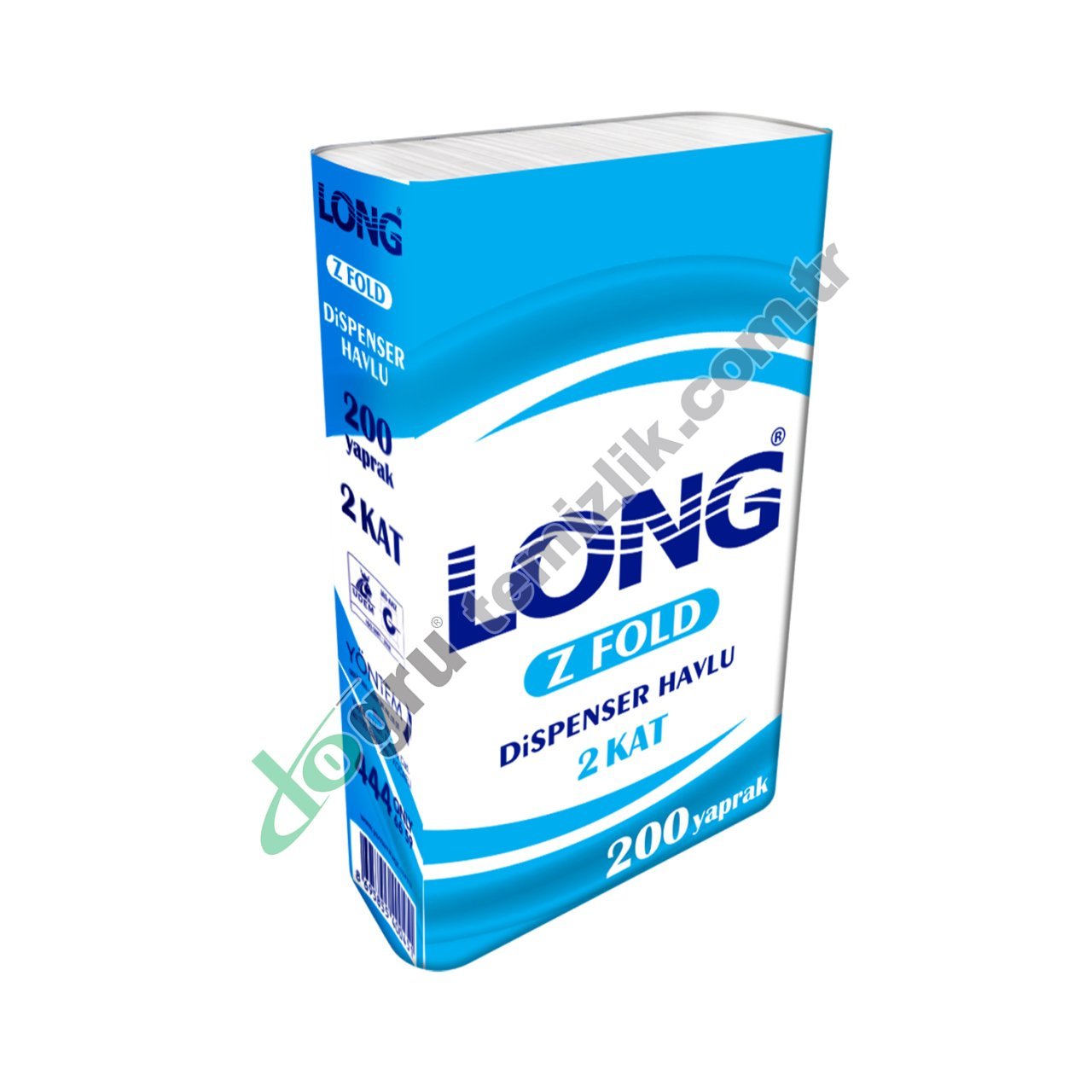 Long 200'lü Dispenser Havlu 2 Katlı